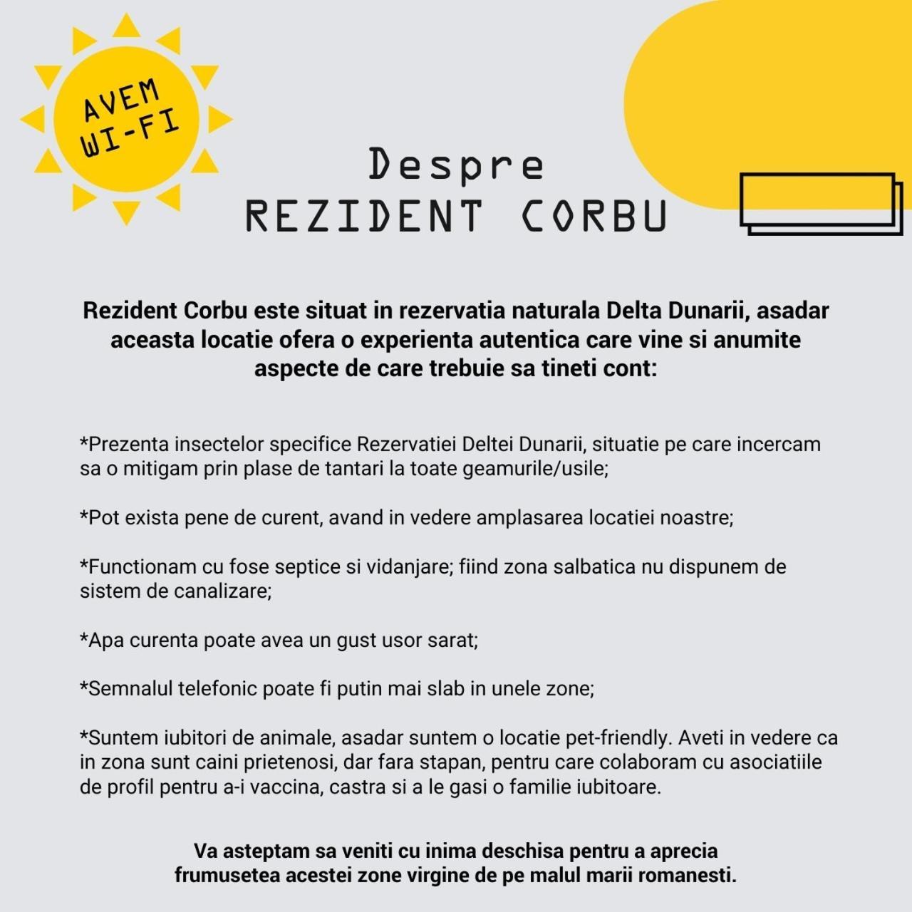 Ferienwohnung Rezident Corbu Corbu  Exterior foto